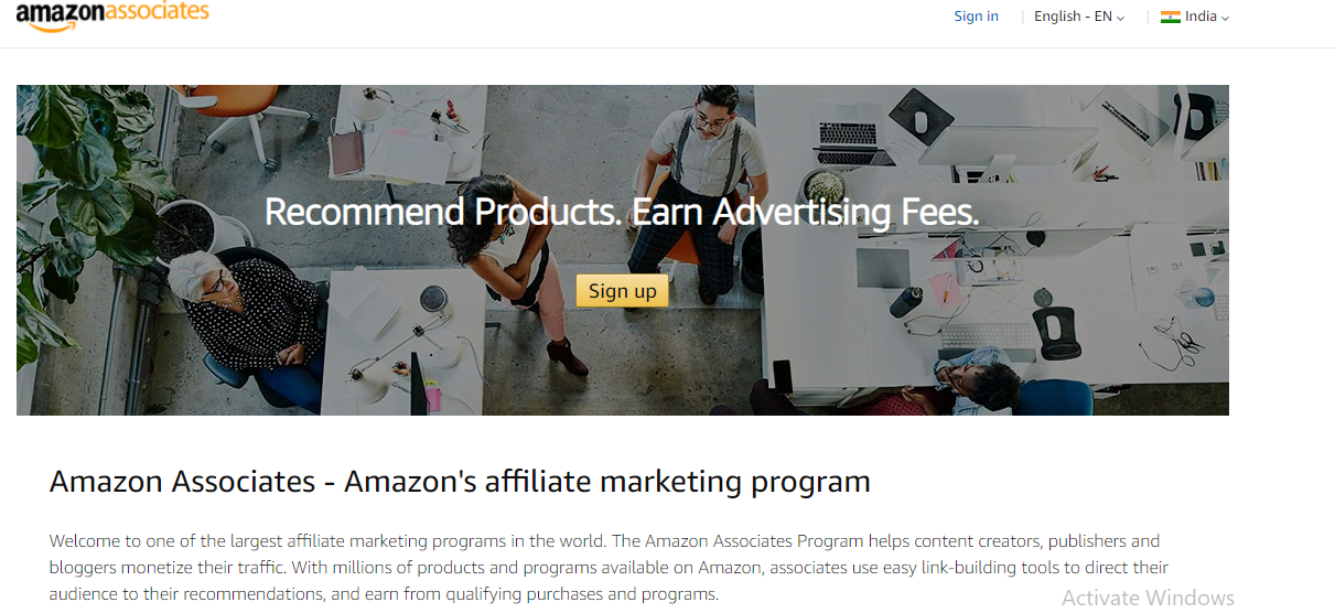 Amazon Associates Program https://www.clubinfonline.com/2020/12/02/top-6-google-adsense-alternatives/